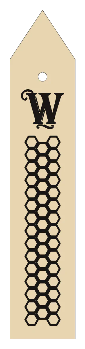 Bookmark, corner style: Arrow
