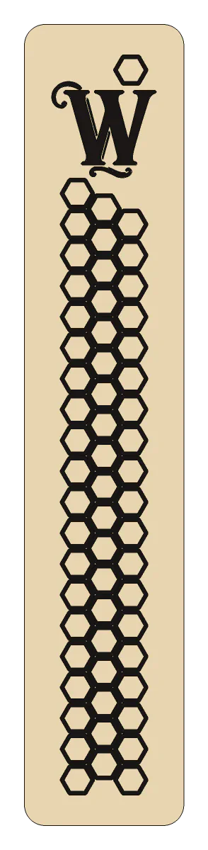 Bookmark, hang hole: None