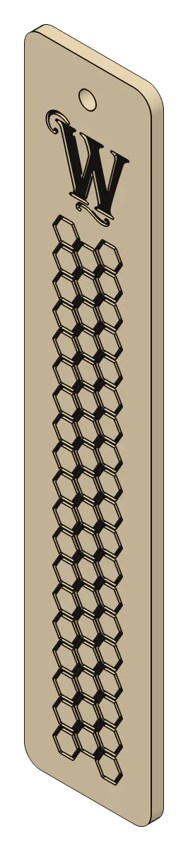 Bookmark, front left view