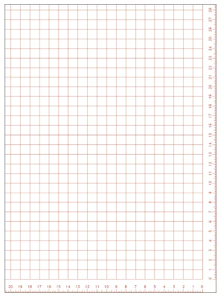 Flat part layout for the Cutting board