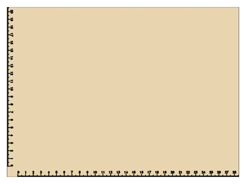 Cutting board, alignment grid: None