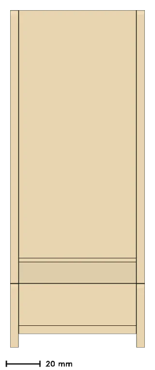 Dice Tower, front view