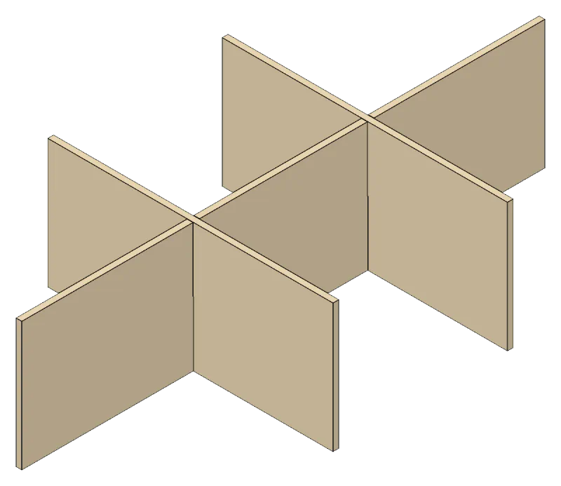 3D render of the Divider design