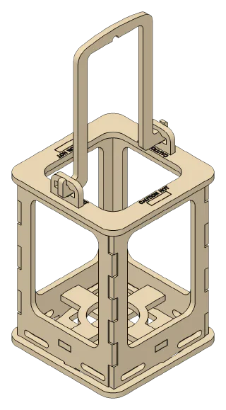 Lantern, front right view