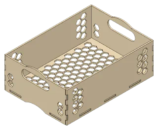 3D render of the Produce Box