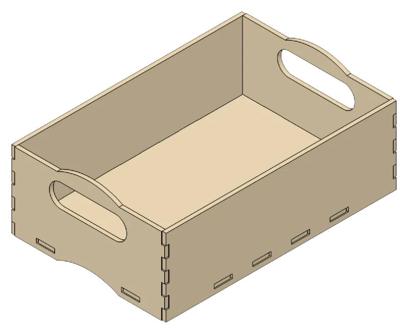 3D render of the Project Box design