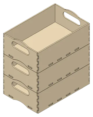 Project Box, stacked view