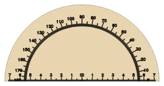 3D render of the Protractor