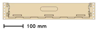 Rack Drawer, front view