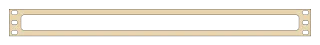 3D render of the Rack Cable Pass-Through