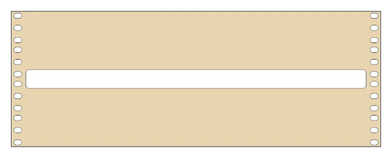 Rack Cable Pass-Through, height (u): 4U