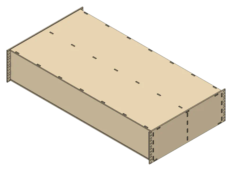 Full-Depth Rack Shelf, height (u): 4U