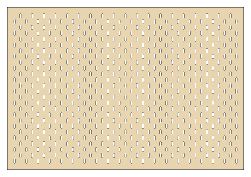 3D render of the Skadis Panel design