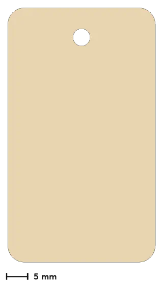 Tag, back view