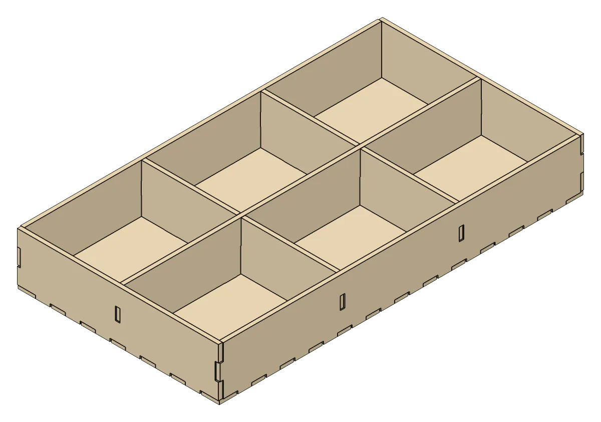 3D render of the Tray