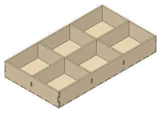 3D render of the Tray