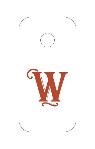 Flat part layout for the Zipper pull